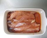 鶏の大葉巻き（大葉にんにく醤油で）作り方1写真