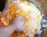 橤ボウル1つでまぜるだけ！チーズケーキ橤作り方3写真