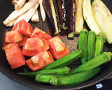 茄子とトマトと野菜の煮浸し♡簡単めんつゆ作り方2写真