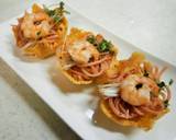 ビーツのパスタとエビのマジックソルト風味作り方5写真
