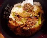 味付け肉で！肉炊き込みご飯♪作り方4写真