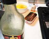 サンマの蒲焼(缶詰)入りたまご焼き作り方1写真