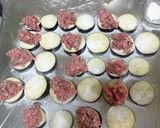 大葉入り茄子のはさみ揚げ天ぷら 合挽き肉作り方7写真