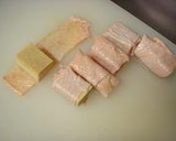 残した鶏皮で●鶏皮フライ●作り方3写真