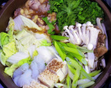 たっぷりきのこを使った☆鶏のすき焼き☆作り方5写真