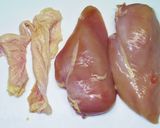 捨てないで！☆鶏皮のカリカリ焼き☆作り方1写真