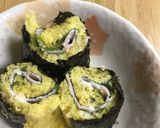 ハムと青しそのロールサンドイッチ作り方11写真