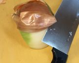 簡単裏技☆時短10秒で。玉ねぎの皮むき完了作り方3写真