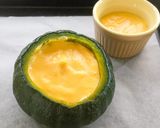 ミニカボチャ☆はちみつチーズケーキ作り方5写真