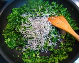常備菜＊大根葉のおかかじゃこ炒め作り方3写真