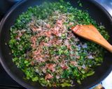 常備菜＊大根葉のおかかじゃこ炒め作り方4写真