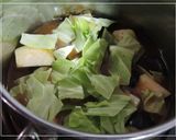 野菜を最初にたべよう！和風トマトスープ作り方3写真