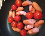 ウインナーとミニトマトの炒め物作り方2写真