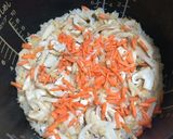 今日朝食。松茸ご飯 … お吸い物作り方4写真