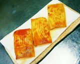 ぱりぱりチーズとろー白身魚タルタル春巻き作り方8写真