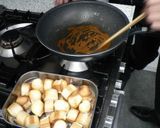 お麩おやつ　焼麩のカラメルごまラスク！作り方2写真