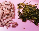 高菜チャーハン作り方1写真