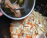 今日朝食。松茸ご飯 … お吸い物作り方5写真