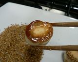 お麩おやつ　焼麩のカラメルごまラスク！作り方3写真