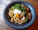 照り焼き温玉うどん♪作り方6写真