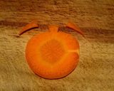 ニンジンの飾りでお手軽ハロウィン♪作り方4写真
