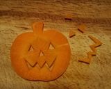 ニンジンの飾りでお手軽ハロウィン♪作り方7写真