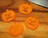 ニンジンの飾りでお手軽ハロウィン♪作り方8写真