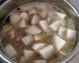 圧力鍋でお肉柔らか★大根と豚肉の煮物作り方3写真