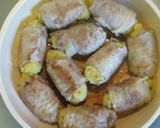 秋到来!スウィートポテト肉巻き作り方10写真
