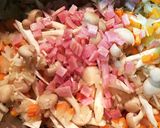 きのことチーズのミネストローネ（冷凍可）作り方9写真