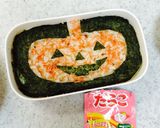 簡単にハロウィンなふりかけご飯作り方11写真