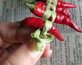 唐辛子の飾ってもオサレな保存法作り方13写真
