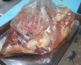 鶏もも肉のグリル焼き・辛子醤油で。作り方1写真