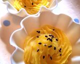 絞り出し♡スイートポテト作り方7写真