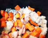 凍り豆腐と豚肉の切り昆布煮作り方9写真