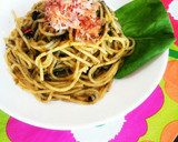 和風♪海苔佃煮と梅干しのパスタ作り方3写真