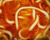 《お昼に》クセになる辛さ 辛味噌うどん作り方3写真