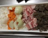 酒粕で旨味倍増！絶品豚汁！！作り方1写真
