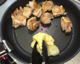 鶏もも肉の♪やわらか♪おろし玉ねぎ炒め作り方3写真