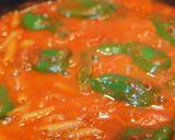 粉豆腐入りピーマン肉詰めのトマトソース煮作り方5写真