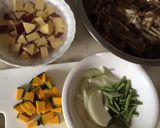 秋満載♡秋食材たっぷりかき揚げ作り方1写真