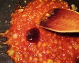 簡単 ミートソースパスタ作り方7写真