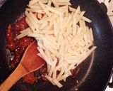簡単 ミートソースパスタ作り方8写真