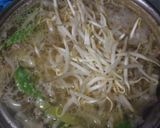 我が家の定番ひき肉入り残り野菜ラーメン作り方3写真