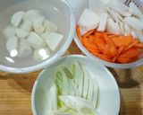 里芋の味噌汁作り方1写真