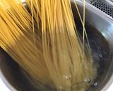 簡単！明太子ときのこのパスタ作り方1写真