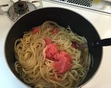 簡単！明太子ときのこのパスタ作り方8写真