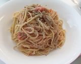 簡単！明太子ときのこのパスタ作り方9写真