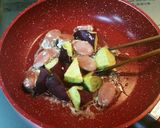 さつまいもとウィンナーのマヨカレー炒め！作り方4写真