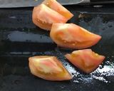 トマトとオクラのサラダ作り方1写真